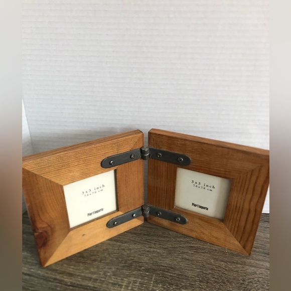 Pier 1 Imports Rustic Wooden Photo Frames - Picture 3 of 13
